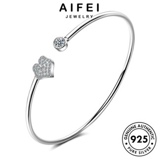 AIFEI JEWELRY กำไลข้อมือ ผู้หญิง ต้นฉบับ เงิน เครื่องประดับ ผู้หญิง เครื่องประดับ ผีเสื้อแสนหวาน กำไล เกาหลี แฟชั่น แท้ Silver 925 B179