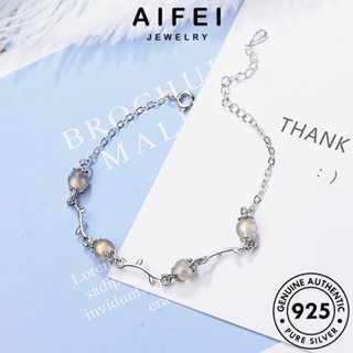 AIFEI JEWELRY สาขาหวาน เงิน กำไลข้อมือ ต้นฉบับ เครื่องประดับ เกาหลี ผู้หญิง กำไล แท้ ผู้หญิง แฟชั่น Silver 925 สตรอเบอร์รี่คริสตัล เครื่องประดับ B159