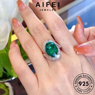 Aifei JEWELRY แหวนเงิน 925 สไตล์ดั้งเดิม สําหรับผู้หญิง R2582