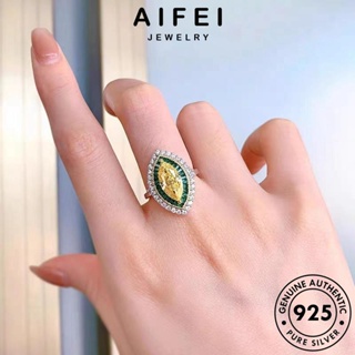 Aifei JEWELRY Marquise แหวนเงิน 925 สําหรับผู้หญิง R2599