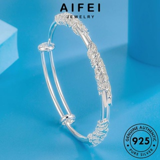 AIFEI JEWELRY เครื่องประดับ กำไลข้อมือ Silver 925 ต้นฉบับ เครื่องประดับ ผู้หญิง แฟชั่น เกาหลี เถาวัลย์ต้นไม้แฟชั่น กำไล ผู้หญิง แท้ เงิน B676