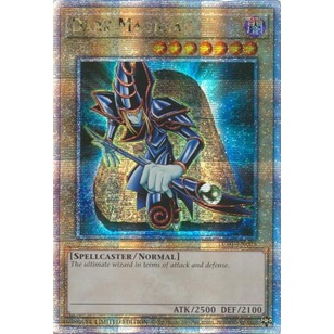 การ์ด Yugioh Dark Magician - LC01-EN005 - Quarter Century Secret Rare Limited Editon