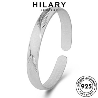 HILARY JEWELRY แฟชั่น แท้ กำไลข้อมือ สครับหัวใจสูตร Silver ต้นฉบับ เงิน เครื่องประดับ ผู้หญิง ผู้หญิง 925 กำไล เกาหลี เครื่องประดับ B143