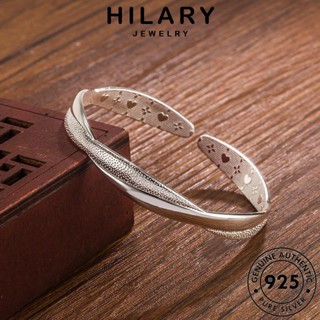 HILARY JEWELRY ผู้หญิง ต้นฉบับ Silver เงิน แฟชั่น 925 ความรักที่พันกัน เครื่องประดับ ผู้หญิง เครื่องประดับ กำไล เกาหลี แท้ กำไลข้อมือ B169