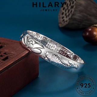 HILARY JEWELRY กำไลข้อมือ เครื่องประดับ ผู้หญิง แท้ Silver เครื่องประดับ ต้นฉบับ เกาหลี กำไล เล่นโลตัส 925 แฟชั่น เงิน ผู้หญิง B196