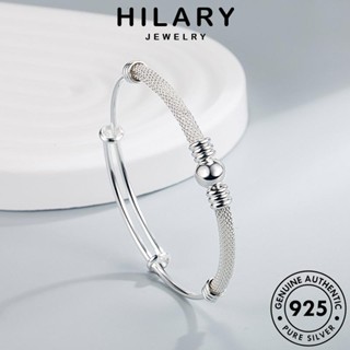 HILARY JEWELRY กำไลข้อมือ แท้ เครื่องประดับ แฟชั่น กำไล Silver เงิน เกาหลี ต้นฉบับ เครื่องประดับ ผู้หญิง 925 ผู้หญิง บิดโรแมนติก B231