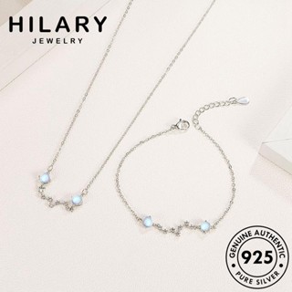 HILARY JEWELRY สร้อยคอ 925 แฟชั่น ต้นฉบับ กระบวยใหญ่แสนโรแมนติก เครื่องประดับ เครื่องประดับ จี้ ผู้หญิง Silver แท้ เกาหลี เงิน ทองโอปอล S17