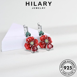 HILARY JEWELRY แท้ แฟชั่น Silver สร้อยคอ เงิน 925 ผู้หญิง ต้นฉบับ เครื่องประดับ เกาหลี ดอกกุหลาบที่เรียบง่าย เครื่องประดับ จี้ S20