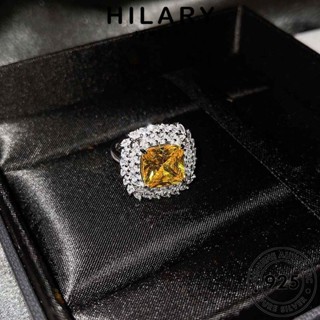 HILARY JEWELRY คริสตัลเพชรสีชมพู ผู้หญิง เกาหลี เครื่องประดับ แฟชั่น จี้ ต้นฉบับ Silver 925 สร้อยคอ เครื่องประดับ เงิน แท้ อารมณ์ S144