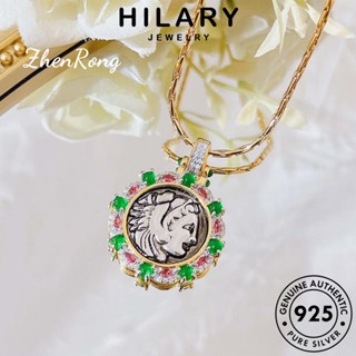 HILARY JEWELRY 925 Silver จี้ แท้ เครื่องประดับ ผู้หญิง ต้นฉบับ ไข่มุก ภาพย้อนยุค เกาหลี เงิน แฟชั่น เครื่องประดับ สร้อยคอ S196