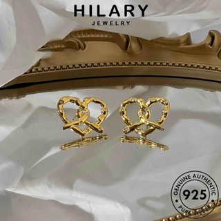 HILARY JEWELRY Silver เครื่องประดับ ผู้หญิง เกาหลี ต้นฉบับ หัวใจย้อนยุค แฟชั่น มอยส์ซาไนท์ไดมอนด์ แท้ เงิน 925 จี้ สร้อยคอ เครื่องประดับ S231