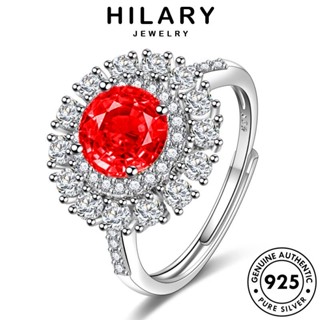 HILARY JEWELRY ดอกไม้อารมณ์ ซิทริน เกาหลี ผู้หญิง เงิน Silver 925 แท้ เครื่องประดับ แฟชั่น แหวน เครื่องประดับ ต้นฉบับ R883