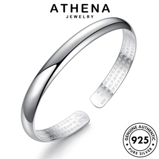 ATHENA JEWELRY ย้อนยุคมันวาว แฟชั่น ต้นฉบับ กำไล ผู้หญิง กำไลข้อมือ เครื่องประดับ เงิน เกาหลี เครื่องประดับ แท้ Silver 925 ผู้หญิง B122