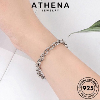 ATHENA JEWELRY กำไล แฟชั่น เงิน เกาหลี แหวนย้อนยุค ต้นฉบับ Silver 925 กำไลข้อมือ เครื่องประดับ แท้ ผู้หญิง เครื่องประดับ ผู้หญิง B211