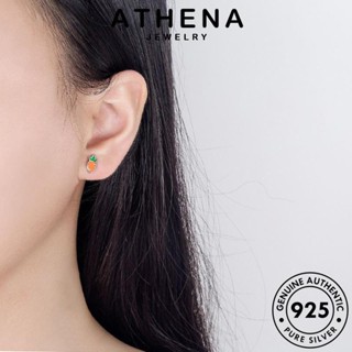 ATHENA JEWELRY ห่วง ต้นฉบับ 925 กระต่ายบุคลิกภาพ เครื่องประดับ แฟชั่น ผู้หญิง ตุ้มหู ต่างหู หนีบ เครื่องประดับ แท้ Silver เกาหลี เงิน E121