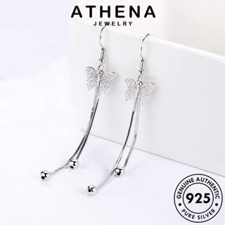 ATHENA JEWELRY หนีบ ผีเสื้ออารมณ์ ตุ้มหู ห่วง ต้นฉบับ ต่างหู เกาหลี เครื่องประดับ แท้ เงิน แฟชั่น เครื่องประดับ Silver 925 ผู้หญิง E449