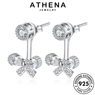 ATHENA JEWELRY หนีบ มอยส์ซาไนท์ไดมอนด์ ผีเสื้อแสนหวาน เครื่องประดับ แท้ เครื่องประดับ ต้นฉบับ ผู้หญิง ต่างหู 925 ห่วง Silver เกาหลี ตุ้มหู เงิน แฟชั่น E598