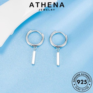 ATHENA JEWELRY แฟชั่น ต้นฉบับ Silver ต่างหู เรขาคณิตบุคลิกภาพ เงิน 925 ผู้หญิง เครื่องประดับ แท้ ห่วง ตุ้มหู เครื่องประดับ หนีบ เกาหลี E776