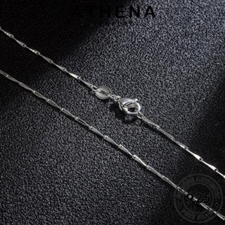 ATHENA JEWELRY ผู้หญิง ต้นฉบับ เงิน สร้อยคอ แท้ เครื่องประดับ Silver เครื่องประดับ 925 จี้ แฟชั่น เมล็ดแตงโมแฟชั่น เกาหลี N57