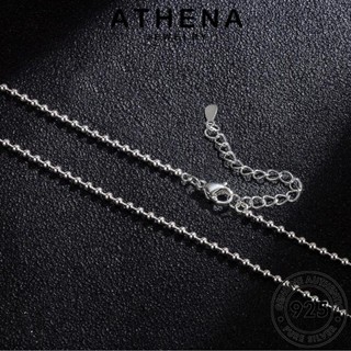 ATHENA JEWELRY จี้ เครื่องประดับ Silver เครื่องประดับ เงิน แฟชั่น ต้นฉบับ ผู้หญิง ลูกปัดส่วนบุคคล สร้อยคอ แท้ 925 เกาหลี N66