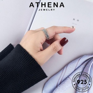 ATHENA JEWELRY 925 แท้ เกาหลี Silver ผู้หญิง ดาวย้อนยุค เครื่องประดับ แฟชั่น เครื่องประดับ ต้นฉบับ เงิน แหวน R170