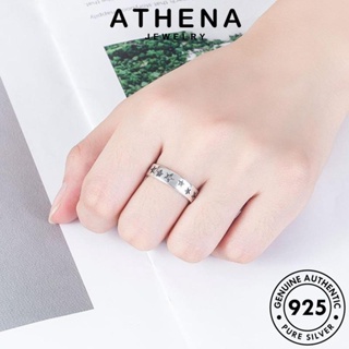 ATHENA JEWELRY เงิน Silver ต้นฉบับ ผู้หญิง แหวน ดาราแฟชั่น เครื่องประดับ แฟชั่น เกาหลี 925 แท้ เครื่องประดับ R173