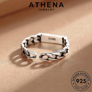 ATHENA JEWELRY Silver ผู้หญิง ILOVE แท้ เงิน แฟชั่น เครื่องประดับ 925 ย้อนยุค แหวน เครื่องประดับ YOU เกาหลี ต้นฉบับ R174