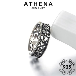 ATHENA JEWELRY เครื่องประดับ แหวน โทเท็มย้อนยุค 925 Silver แฟชั่น เกาหลี ต้นฉบับ เงิน เครื่องประดับ แท้ ผู้หญิง R179