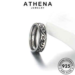 ATHENA JEWELRY เกาหลี แฟชั่น เครื่องประดับ ผู้หญิง Silver แหวน ต้นฉบับ เงิน แท้ 925 โทเท็มย้อนยุค เครื่องประดับ R180