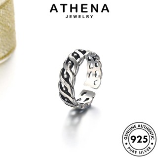 ATHENA JEWELRY แฟชั่น แท้ เครื่องประดับ อารมณ์ย้อนยุค เกาหลี Silver แหวน เครื่องประดับ 925 เงิน ผู้หญิง ต้นฉบับ R216