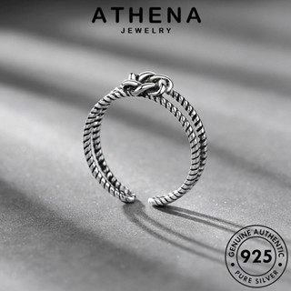 ATHENA JEWELRY แท้ เกาหลี Silver ผู้หญิง เครื่องประดับ เครื่องประดับ แหวน เงิน แฟชั่น 925 ต้นฉบับ รูปดาวห้าแฉกย้อนยุค R198