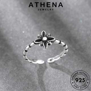 ATHENA JEWELRY แฟชั่น เครื่องประดับ ต้นฉบับ 925 เครื่องประดับ Silver แหวน เกาหลี ผู้หญิง เงิน ย้อนยุคหกดาว แท้ R247