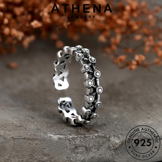 ATHENA JEWELRY ดาวย้อนยุค Silver แหวน 925 เงิน ต้นฉบับ แท้ แฟชั่น เกาหลี ผู้หญิง เครื่องประดับ เครื่องประดับ R278