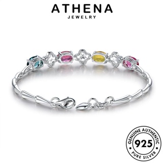 ATHENA JEWELRY เครื่องประดับ โมรา ความคิดสร้างสรรค์ ต้นฉบับ ผู้หญิง 925 แฟชั่น เครื่องประดับ กำไลข้อมือ ผู้หญิง Silver เงิน กำไล แท้ เกาหลี B226