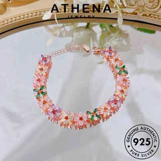 ATHENA JEWELRY 925 กำไล เกาหลี แฟชั่น ท้องฟ้าเต็มไปด้วยดวงดาว ต้นฉบับ เงิน เครื่องประดับ เครื่องประดับ Silver มอยส์ซาไนท์ไดมอนด์ แท้ ผู้หญิง ผู้หญิง กำไลข้อมือ B315