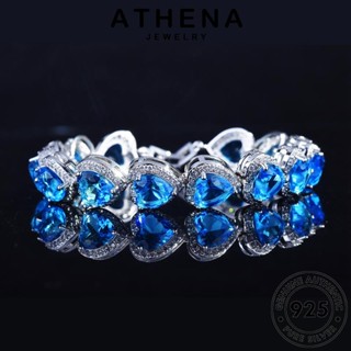 ATHENA JEWELRY ไพลิน ผู้หญิง กำไลข้อมือ ผู้หญิง กำไล หรูหราใจกลางมหาสมุทร เกาหลี แฟชั่น เงิน Silver ต้นฉบับ 925 แท้ เครื่องประดับ เครื่องประดับ B535