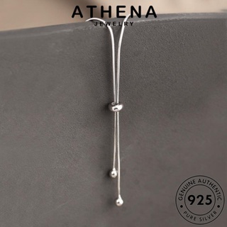 ATHENA JEWELRY Silver แท้ ผู้หญิง จี้ เครื่องประดับ แฟชั่น สร้อยคอ เงิน 925 เครื่องประดับ กระดูกงูเกาหลี เกาหลี ต้นฉบับ N435