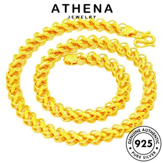 ATHENA JEWELRY แฟชั่น เครื่องประดับ แส้ขี่ครอบงำ เกาหลี เงิน แท้ เครื่องประดับ จี้ ผู้ชาย ต้นฉบับ 925 สร้อยคอ Silver N945