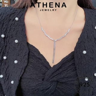 ATHENA JEWELRY 925 ผู้หญิง จี้ เครื่องประดับ ต้นฉบับ สร้อยคอ เครื่องประดับ เกาหลี Silver แฟชั่น แท้ เงิน N922