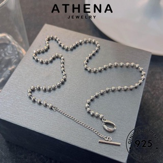 ATHENA JEWELRY จี้ เกาหลี แท้ ปีกที่สร้างสรรค์ ผู้หญิง แฟชั่น Silver เครื่องประดับ 925 ต้นฉบับ สร้อยคอ เงิน เครื่องประดับ มูนสโตน N1413