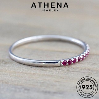 ATHENA JEWELRY 925 เครื่องประดับ เครื่องประดับ แถวย้อนยุค แฟชั่น ต้นฉบับ ผู้หญิง แหวน แท้ Silver ไพลิน เงิน เกาหลี R10