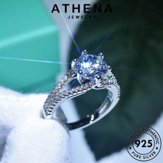 ATHENA JEWELRY มอยส์ซาไนท์ไดมอนด์ Silver แฟชั่นหัวใจและลูกศร แฟชั่น เครื่องประดับ เงิน ผู้หญิง เครื่องประดับ ต้นฉบับ 925 แท้ แหวน เกาหลี R796