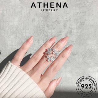 ATHENA JEWELRY ผู้หญิง แท้ เครื่องประดับ มอยส์ซาไนท์ไดมอนด์ แหวน ผีเสื้อที่สร้างสรรค์ ต้นฉบับ เครื่องประดับ แฟชั่น เงิน 925 เกาหลี Silver R1296