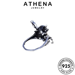 ATHENA JEWELRY ผู้หญิง แท้ Silver เงิน ผีเสื้อที่สร้างสรรค์ เครื่องประดับ เครื่องประดับ เกาหลี 925 ต้นฉบับ แหวน แฟชั่น มอยส์ซาไนท์ไดมอนด์ R1892