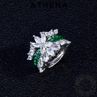 ATHENA JEWELRY มรกต Silver สะพานสายรุ้งส่วนบุคคล เครื่องประดับ ผู้หญิง เงิน ต้นฉบับ แหวน 925 แท้ แฟชั่น เกาหลี เครื่องประดับ R1973