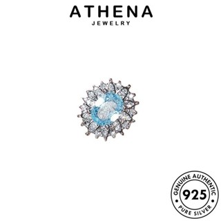 ATHENA JEWELRY เครื่องประดับ หรูหรา เกาหลี Silver อความารีน แฟชั่น เครื่องประดับ เงิน ผู้หญิง 925 แท้ ต้นฉบับ แหวน R2264