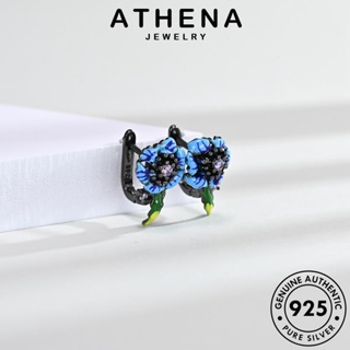 ATHENA JEWELRY ต้นฉบับ แท้ เครื่องประดับ ดอกเบญจมาศแฟชั่น เงิน ผู้หญิง สร้อยคอ จี้ Silver เกาหลี เครื่องประดับ แฟชั่น 925 S39