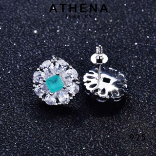 ATHENA JEWELRY ระดับไฮเอนด์ จี้ 925 แฟชั่น ผู้หญิง มรกต สร้อยคอ เงิน แท้ ต้นฉบับ Silver เครื่องประดับ เกาหลี เครื่องประดับ S127