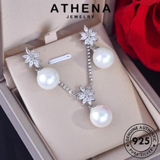 ATHENA JEWELRY จี้ แฟชั่น ผู้หญิง เงิน สร้อยคอ เครื่องประดับ เกาหลี ไข่มุก ความคิดสร้างสรรค์ แท้ ต้นฉบับ Silver เครื่องประดับ 925 S302