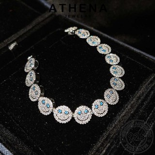 ATHENA JEWELRY มอยส์ซาไนท์ ผู้หญิง เงิน ต้นฉบับ แท้ เครื่องประดับ จี้ โกลด์ Silver แฟชั่น รอยยิ้มอันสูงส่ง 925 ไดมอนด์ สร้อยคอ เกาหลี เครื่องประดับ S412